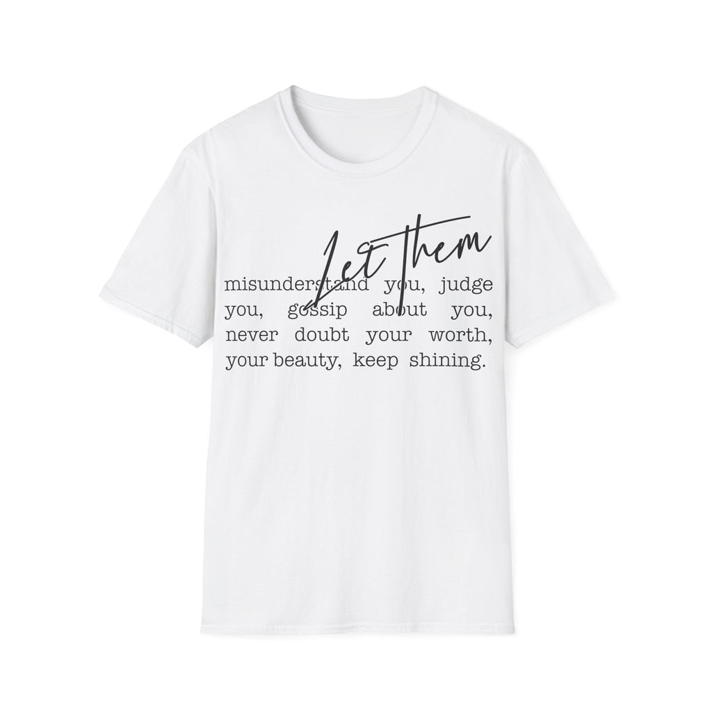 "Let Them" Inspirational Tee