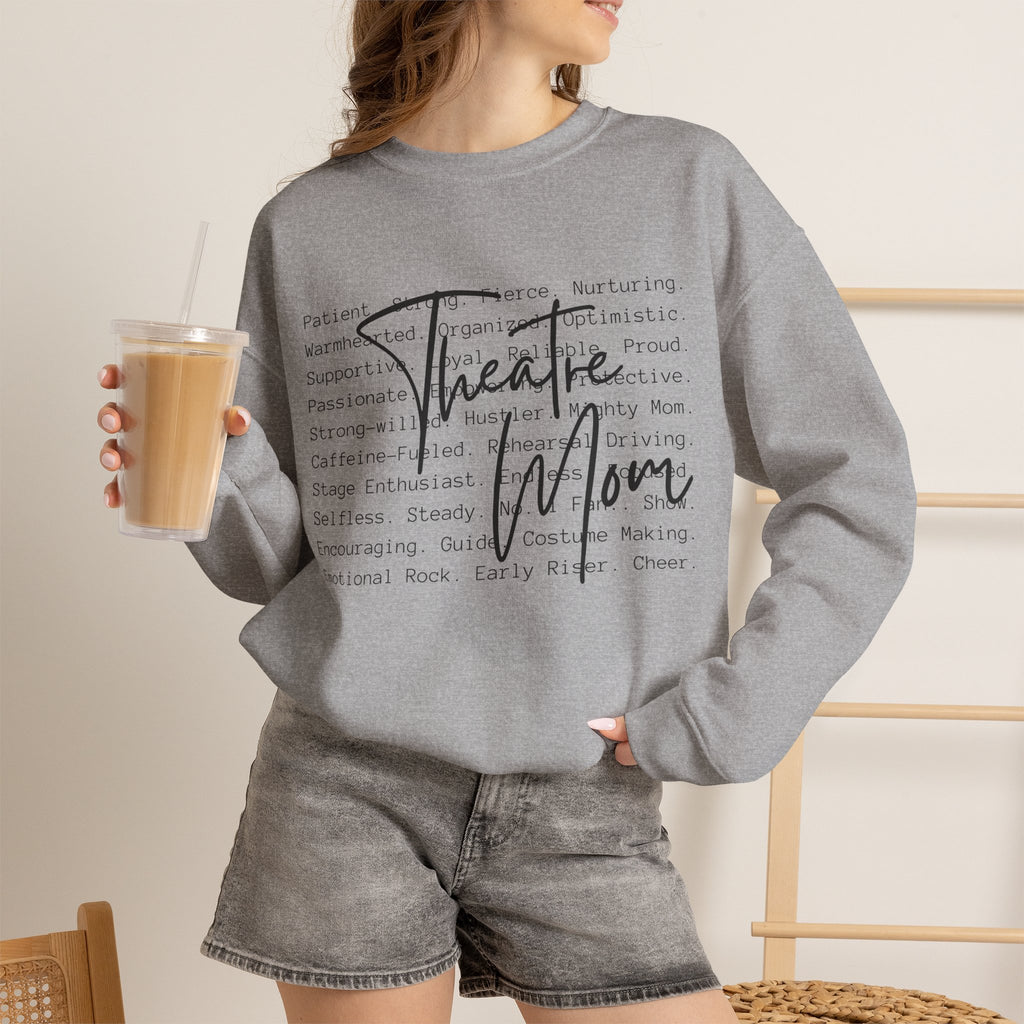 Theatre Mom Sweatshirt – Scripted Word Art Crewneck