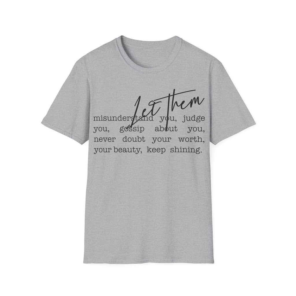 "Let Them" Inspirational Tee