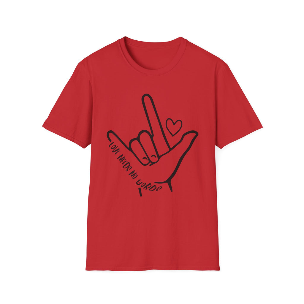 ASL 'I Love You' T-Shirt – Hand Sign Graphic Tee