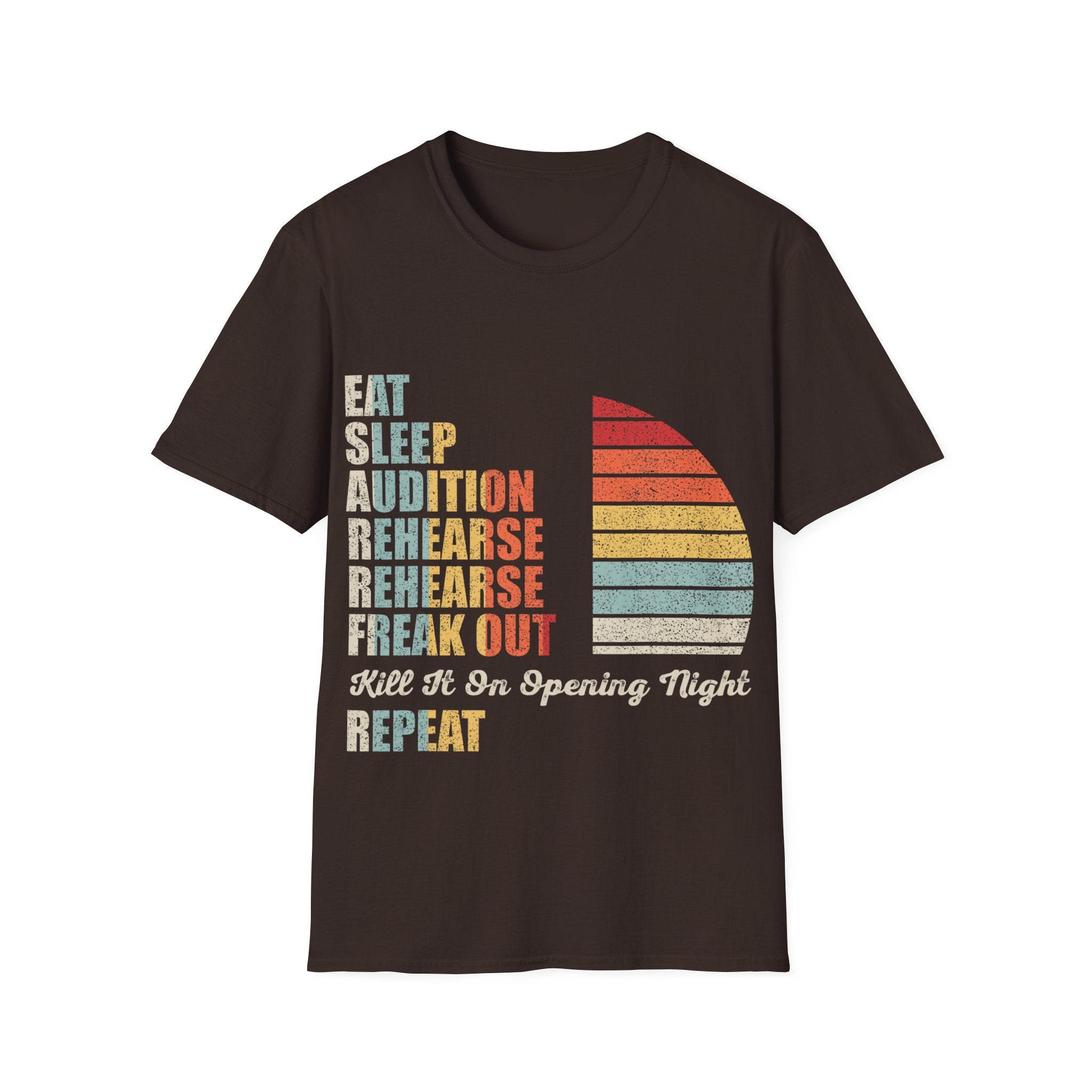 Vintage Rehearse, Freak Out, Repeat T‑Shirt