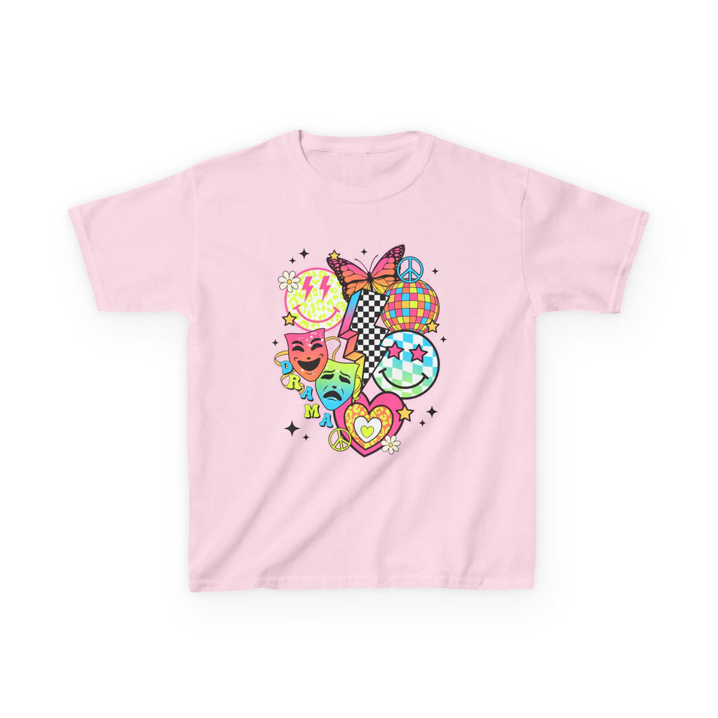 Kids Drama T-Shirt — Colorful Happy Collage