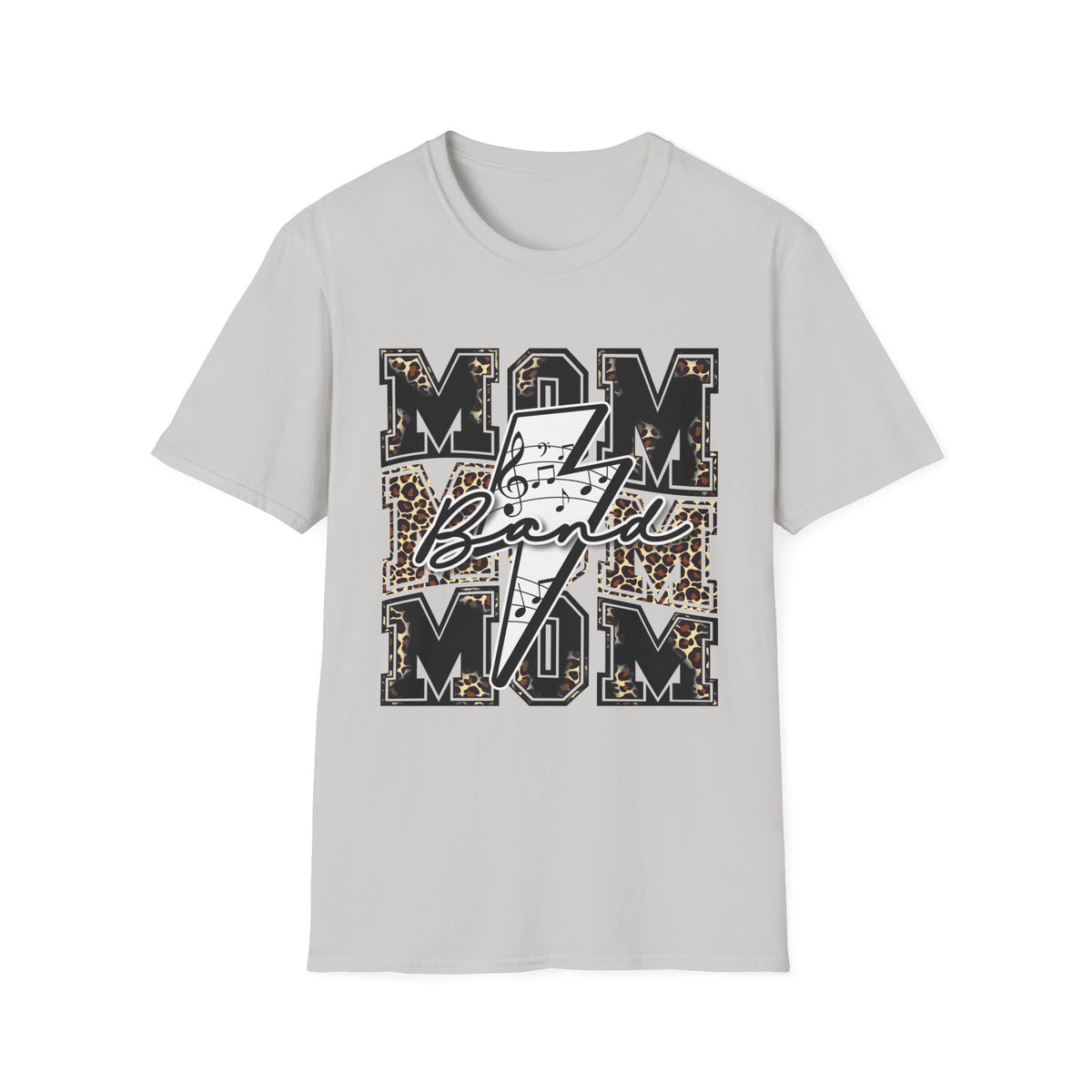 Leopard Mom Band T‑Shirt
