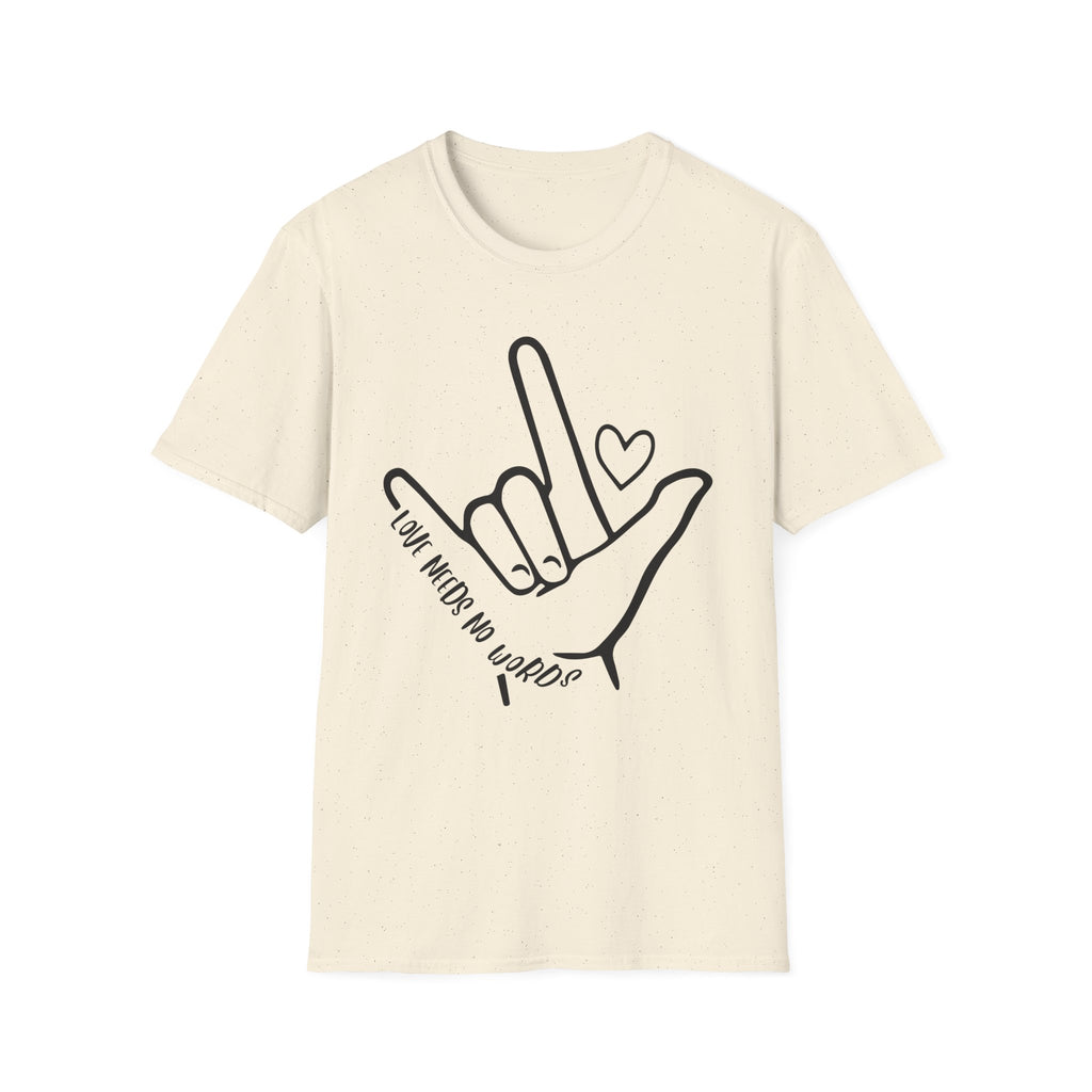 ASL 'I Love You' T-Shirt – Hand Sign Graphic Tee