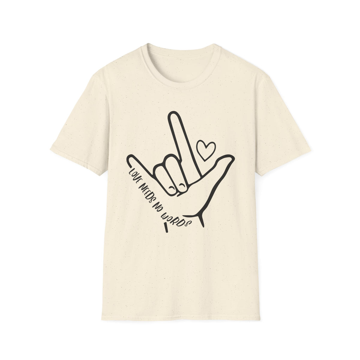 ASL 'I Love You' T-Shirt – Hand Sign Graphic Tee