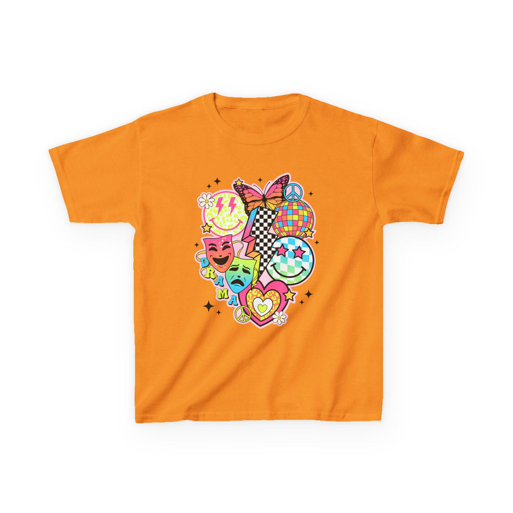 Kids Drama T-Shirt — Colorful Happy Collage