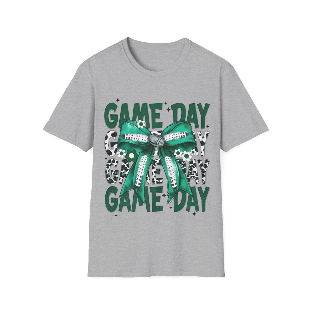 Game Day T-Shirt — Green Bow Football Tee