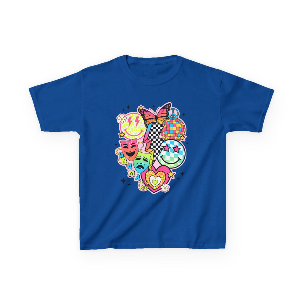 Kids Drama T-Shirt — Colorful Happy Collage