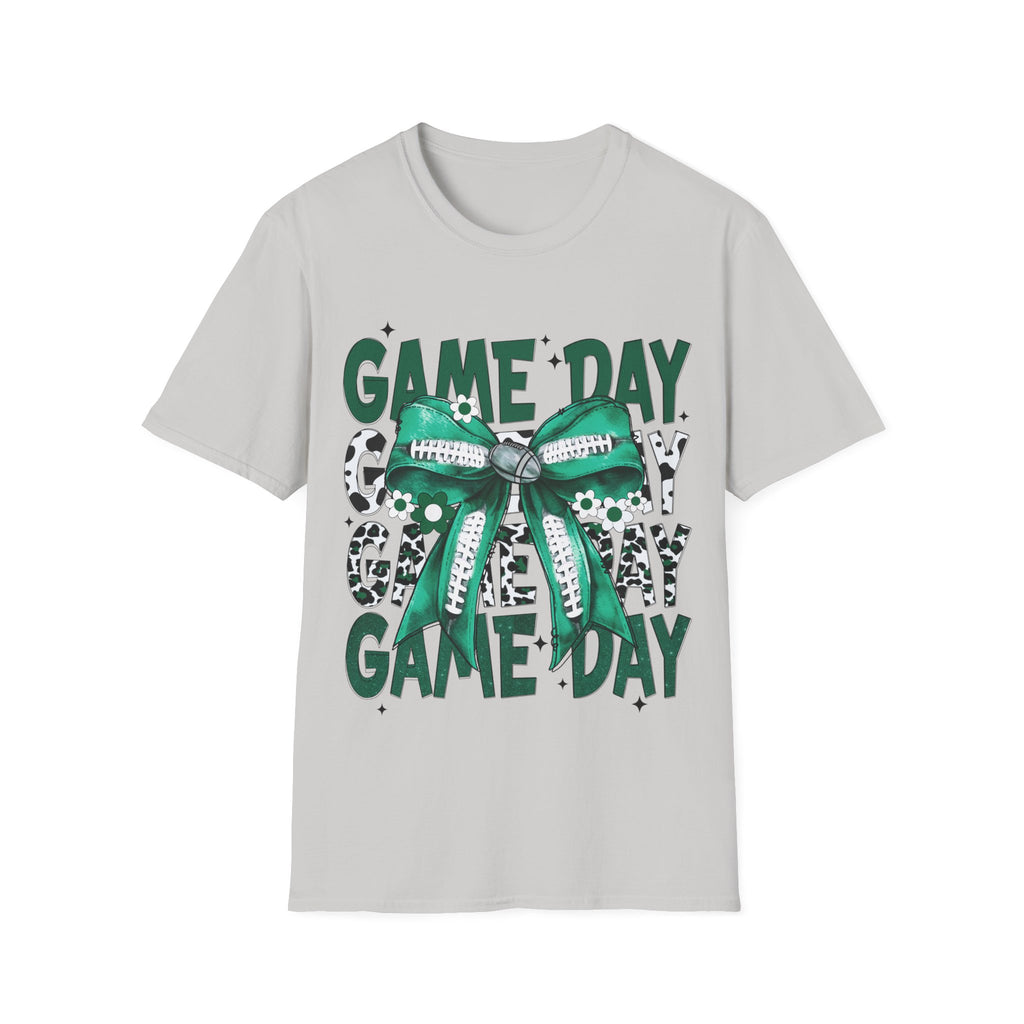 Game Day T-Shirt — Green Bow Football Tee