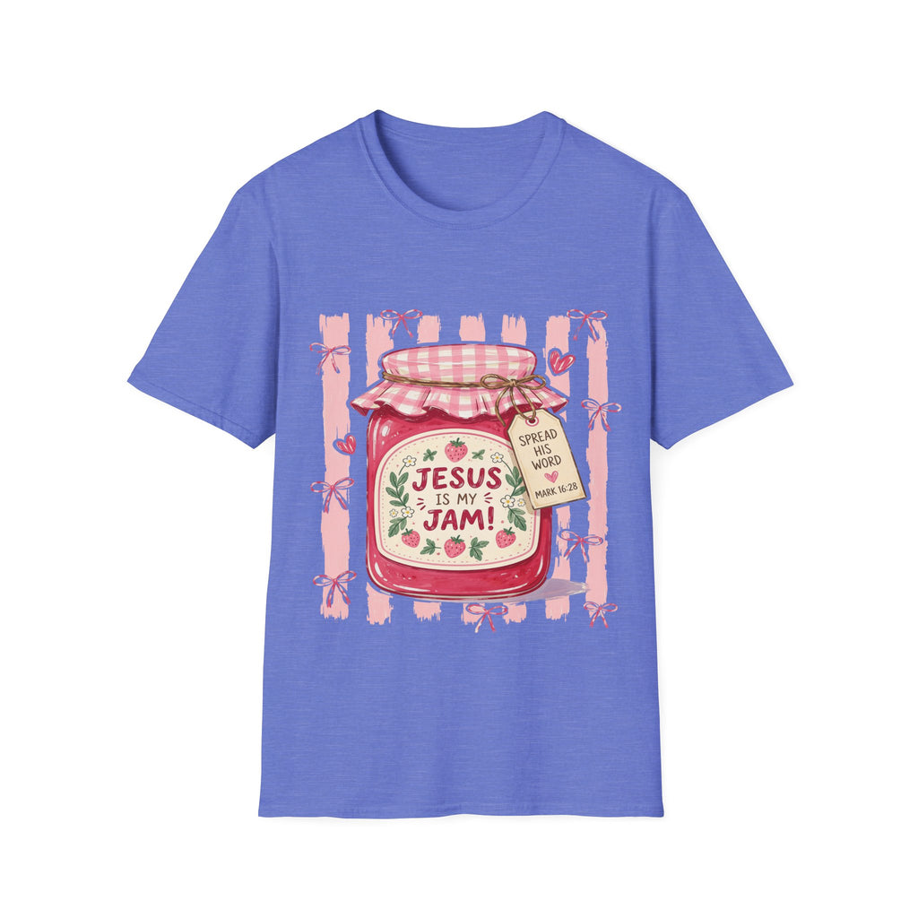 Jesus Is My Jam T-Shirt — Christian Faith Jam Jar Graphic Tee