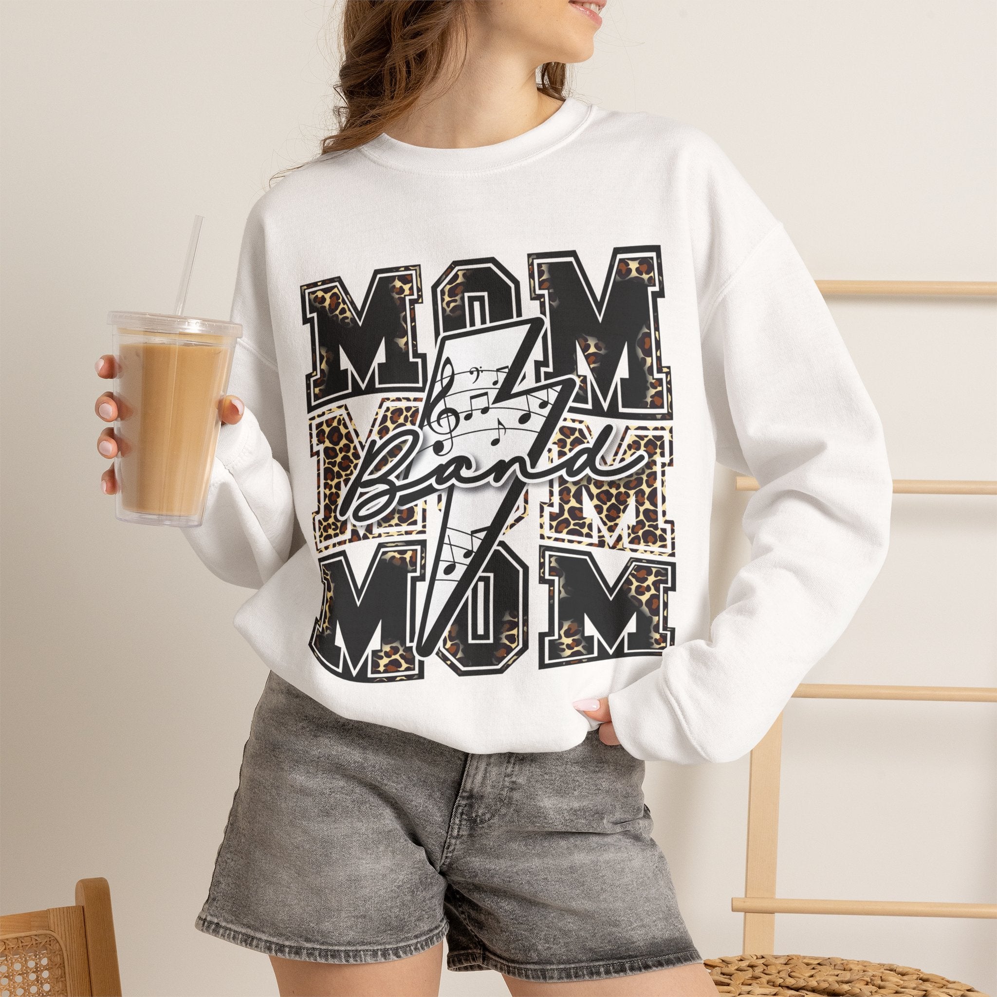 BAnd Mom Crewneck Sweatshirt