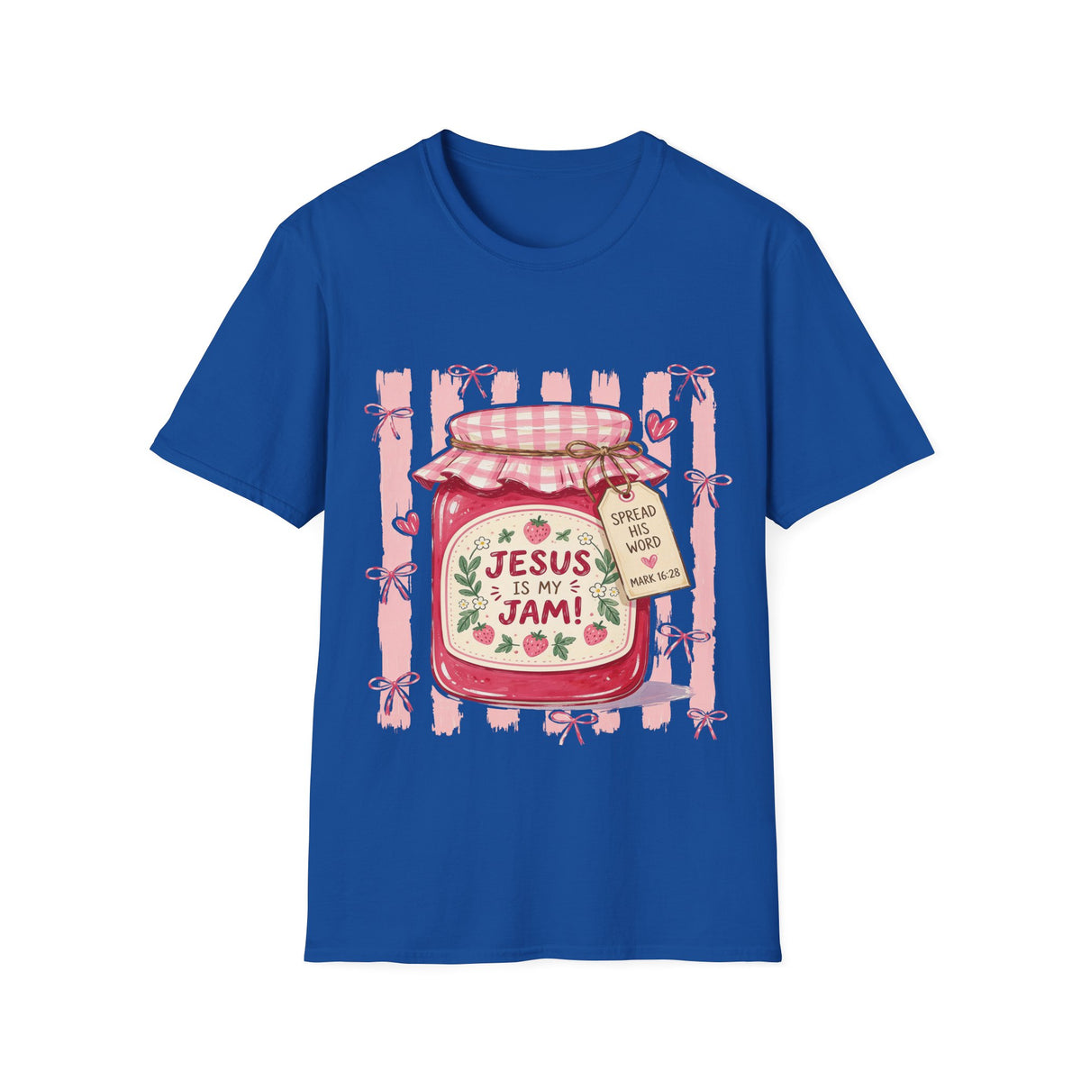 Jesus Is My Jam T-Shirt — Christian Faith Jam Jar Graphic Tee