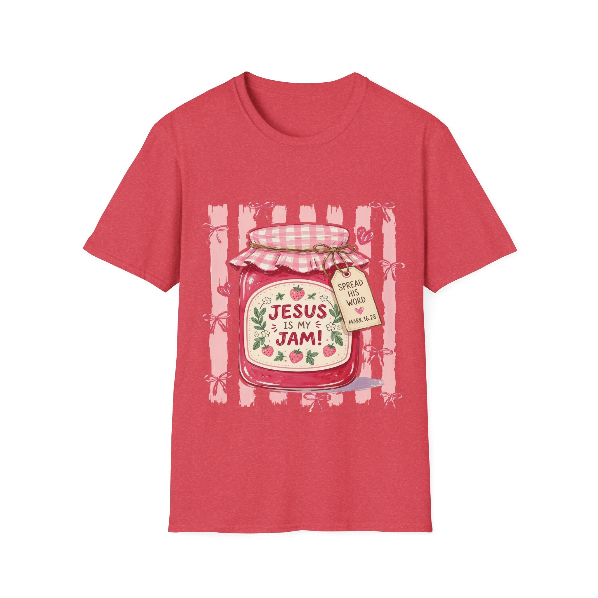 Jesus Is My Jam T-Shirt — Christian Faith Jam Jar Graphic Tee