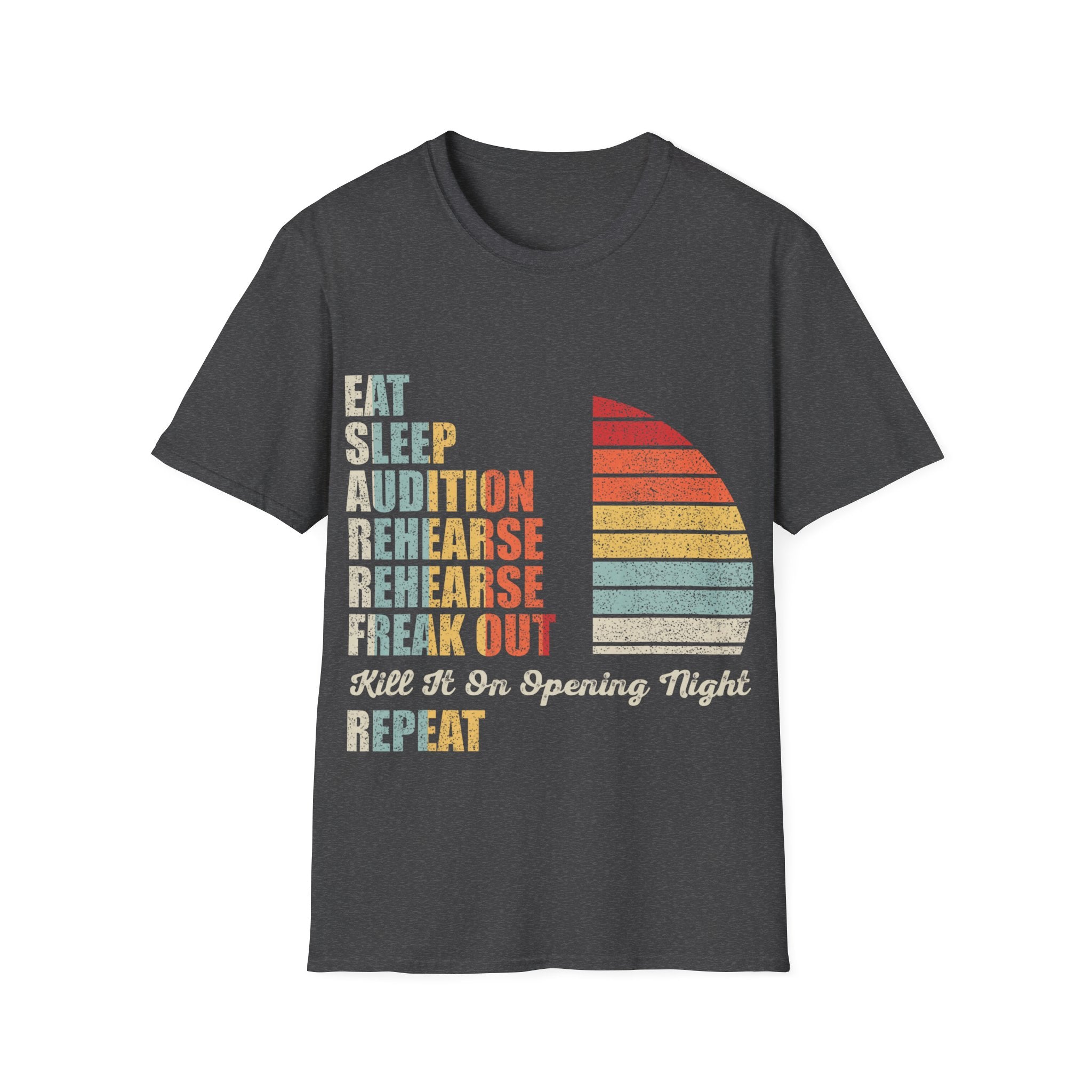 Vintage Rehearse, Freak Out, Repeat T‑Shirt