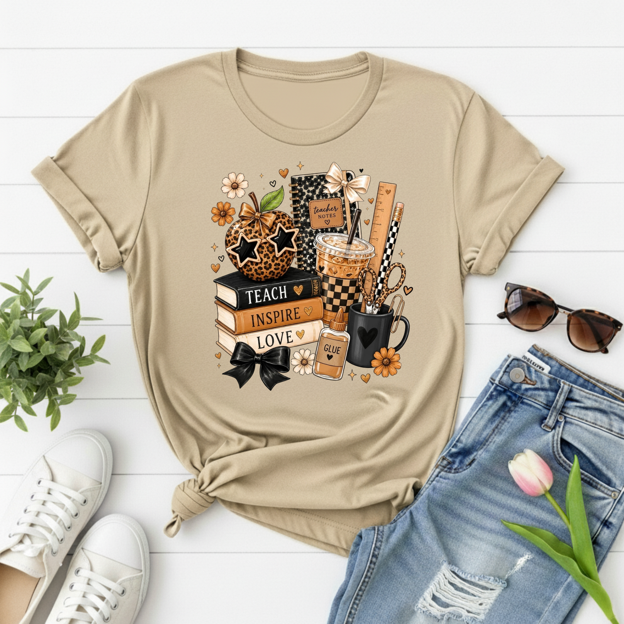 Teacher Fall Graphic T-Shirt