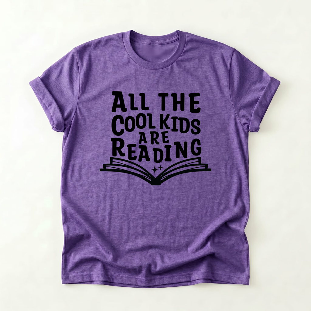 "All The Cool Kids Are Reading" T-Shirt
