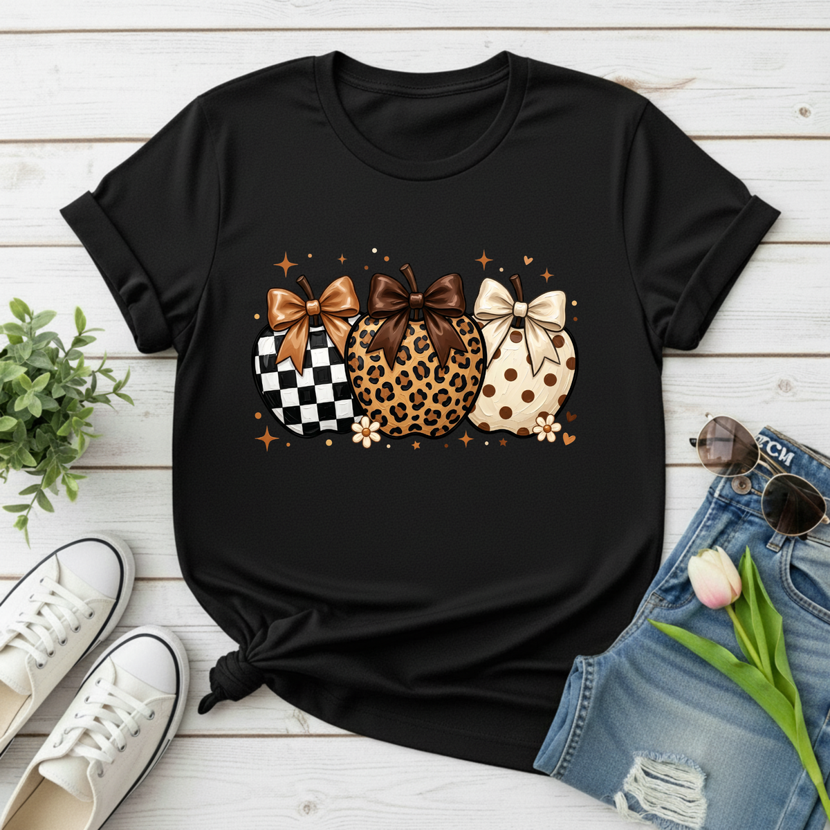 Teacher Apple Graphic T-Shirt