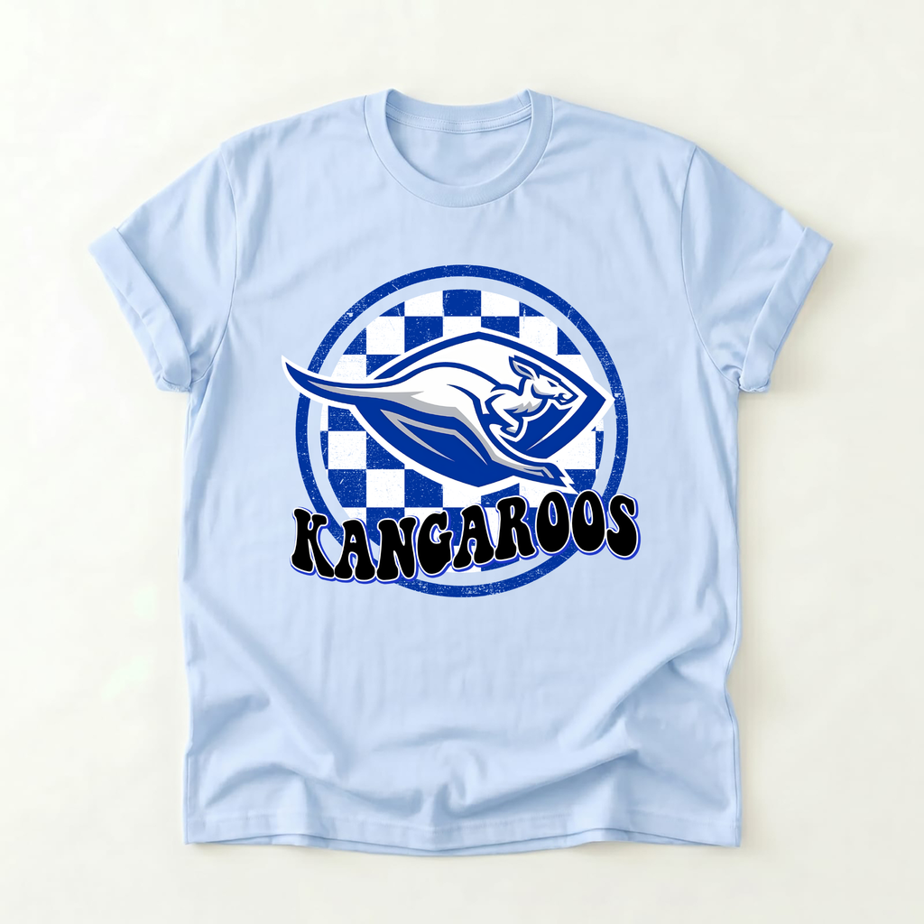 Kangaroos Vintage Logo T‑Shirt
