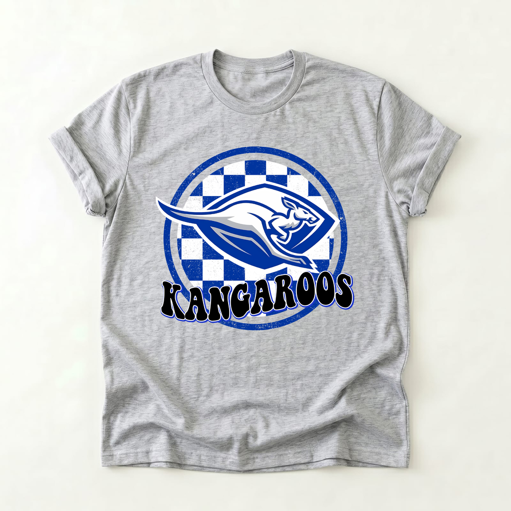 Kangaroos Vintage Logo T‑Shirt