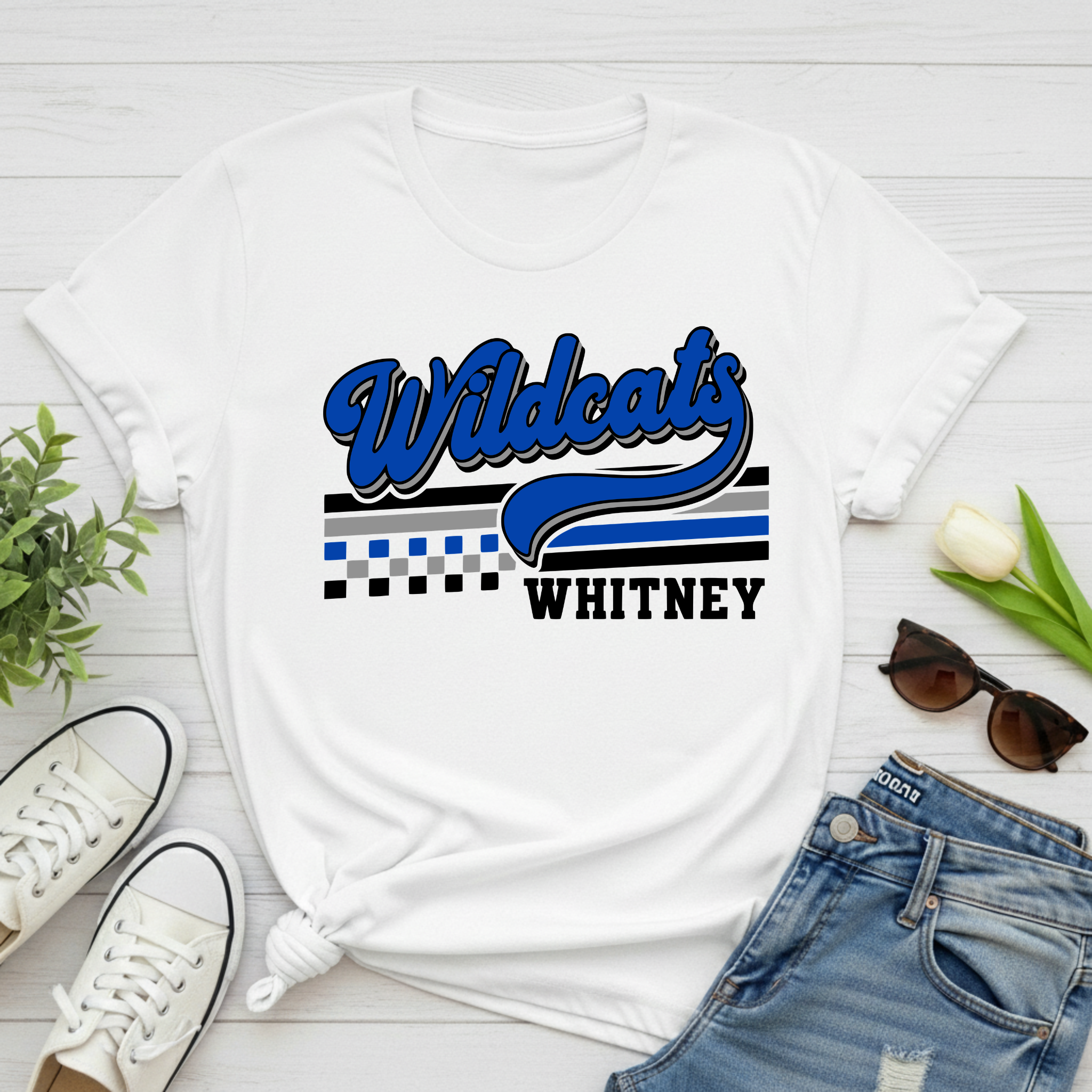 Retro Wildcats Team T-Shirt