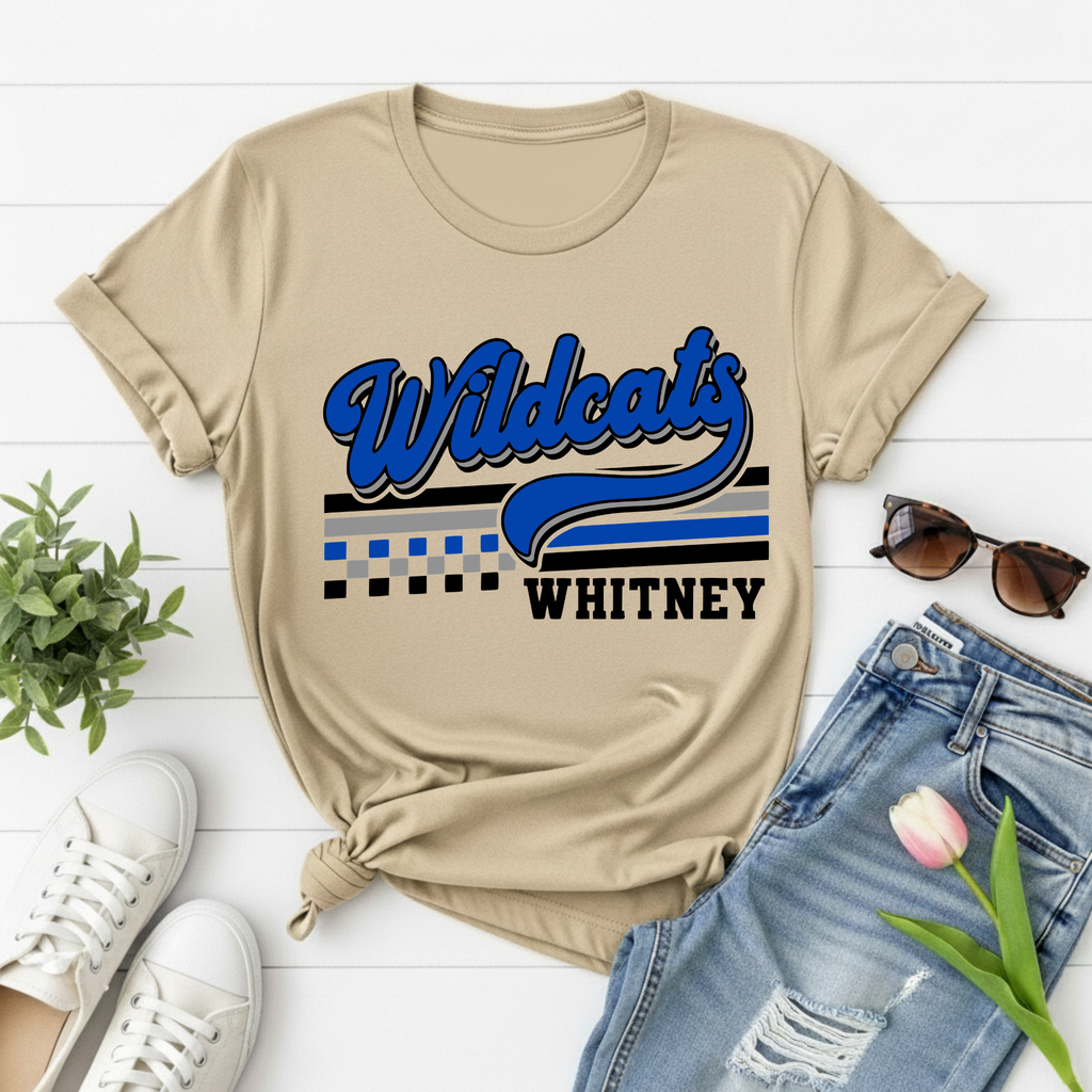 Retro Wildcats Team T-Shirt