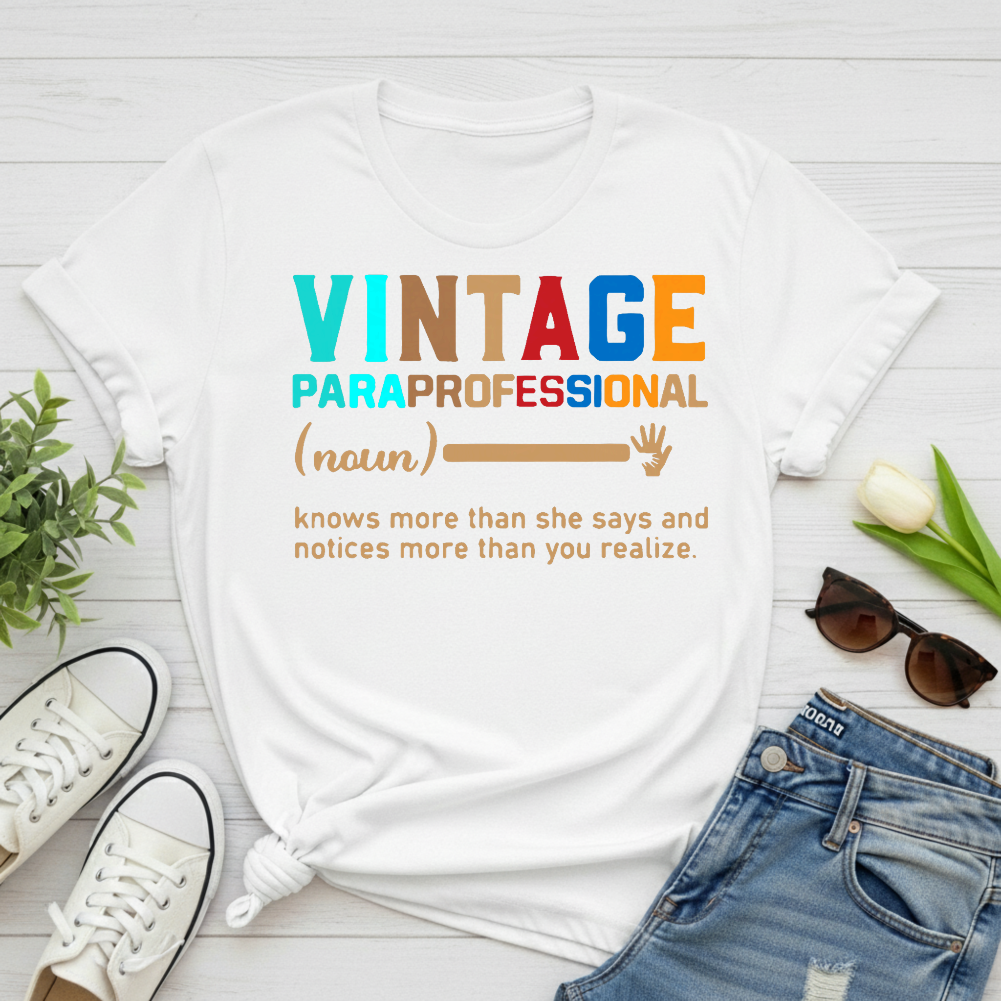 Vintage Para Professional T-Shirt