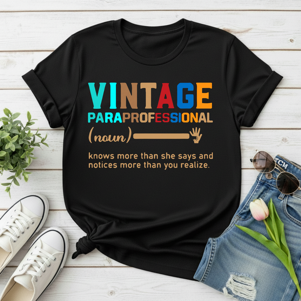 Vintage Para Professional T-Shirt