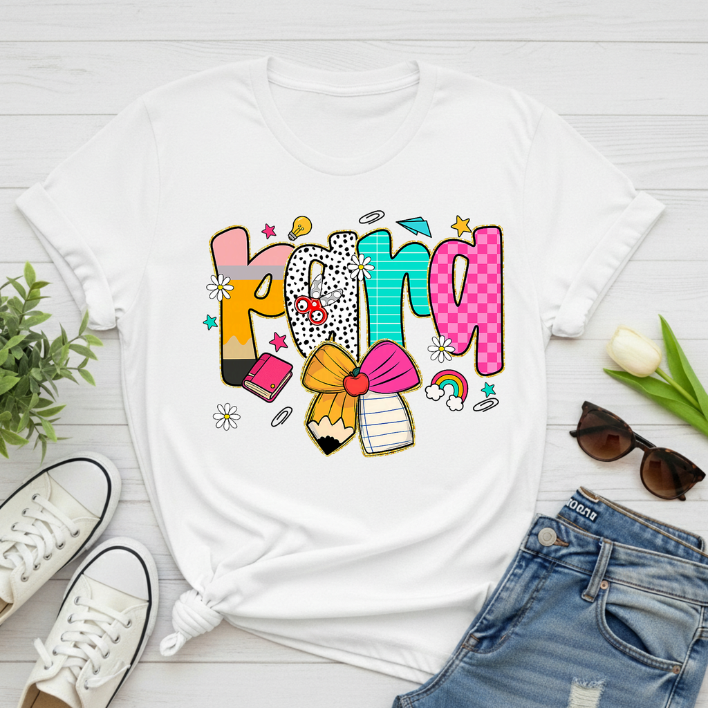 Spring Para Graphic T-Shirt