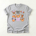 Halloween Pumpkin Mouse Ears T-Shirt