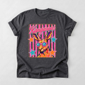 Kangaroos Retro Stripe Tee