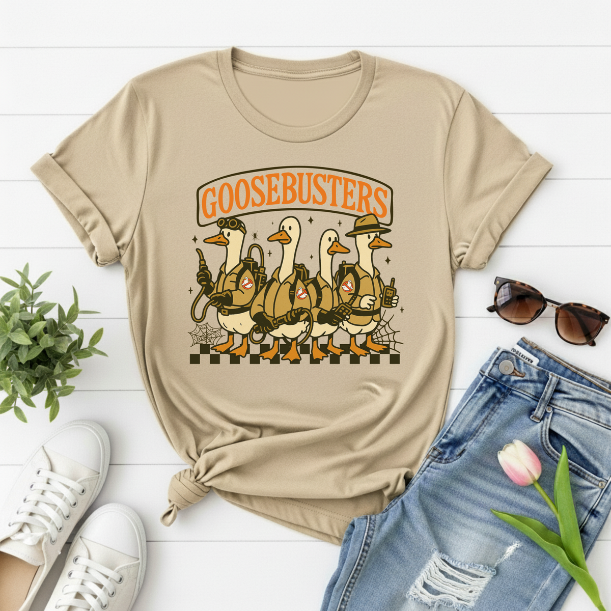 Goosebusters Geese T-Shirt