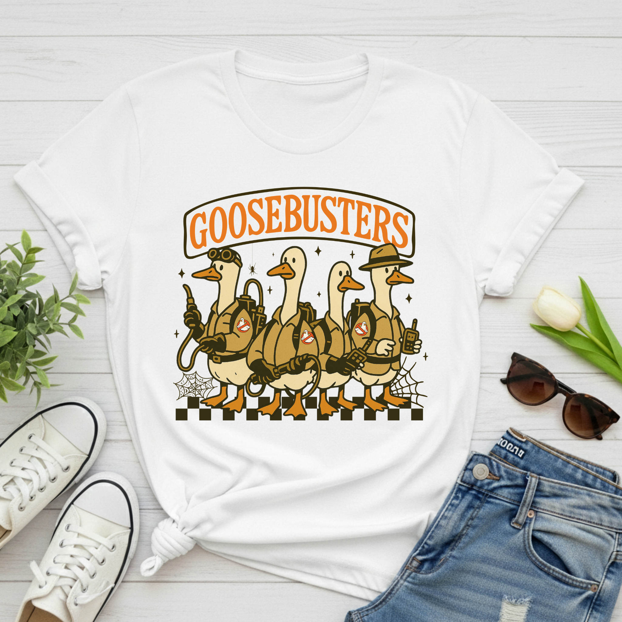 Goosebusters Geese T-Shirt