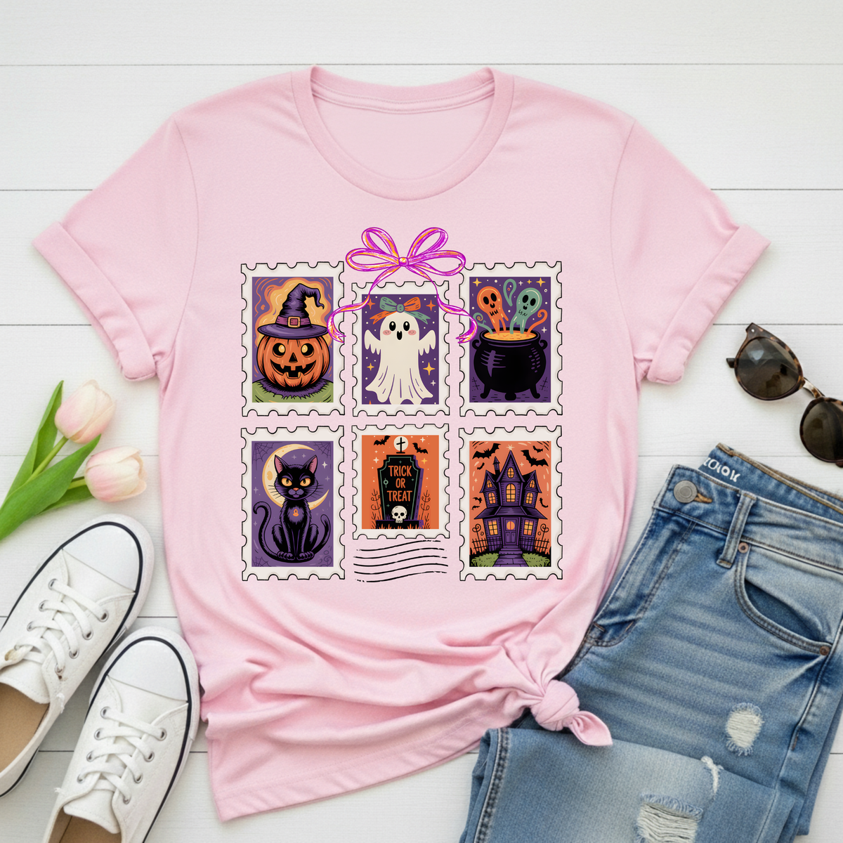 Halloween Stamp T-Shirt