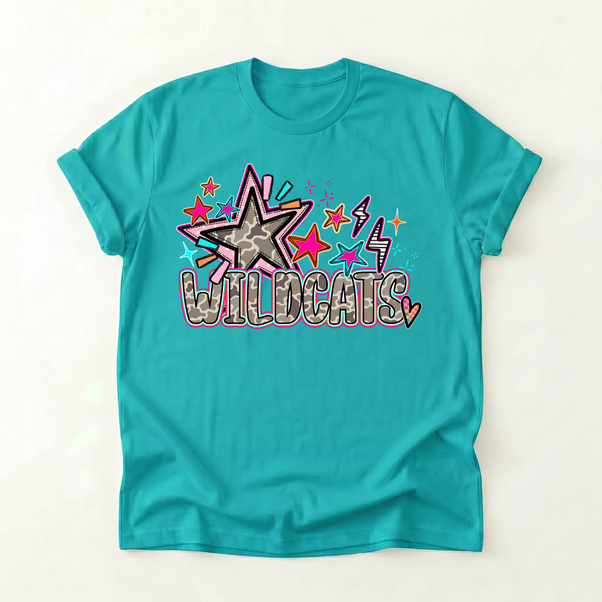 Wildcats Star Graphic T-Shirt