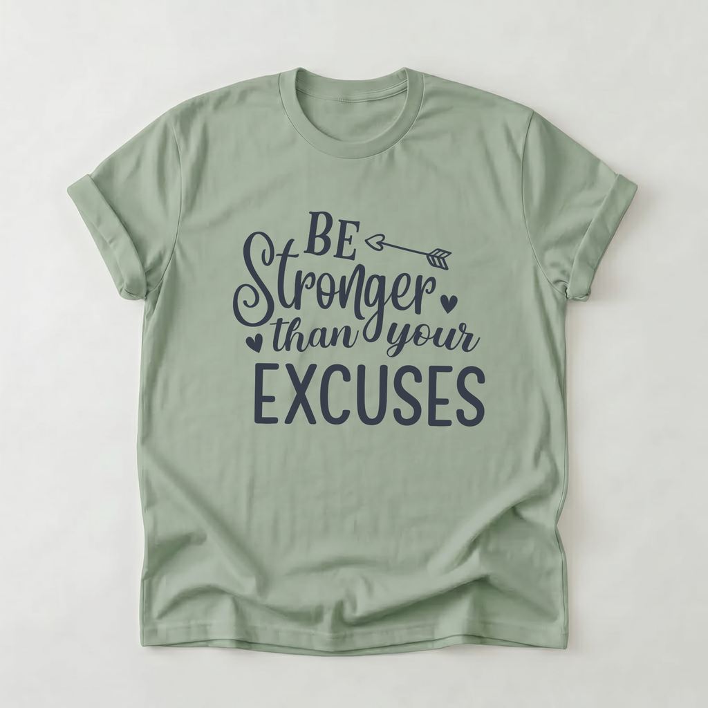 Be Stronger Than Your Excuses T-Shirt