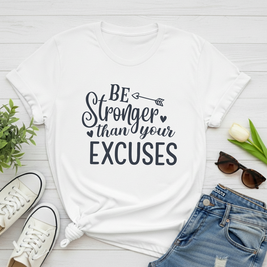 Be Stronger Than Your Excuses T-Shirt