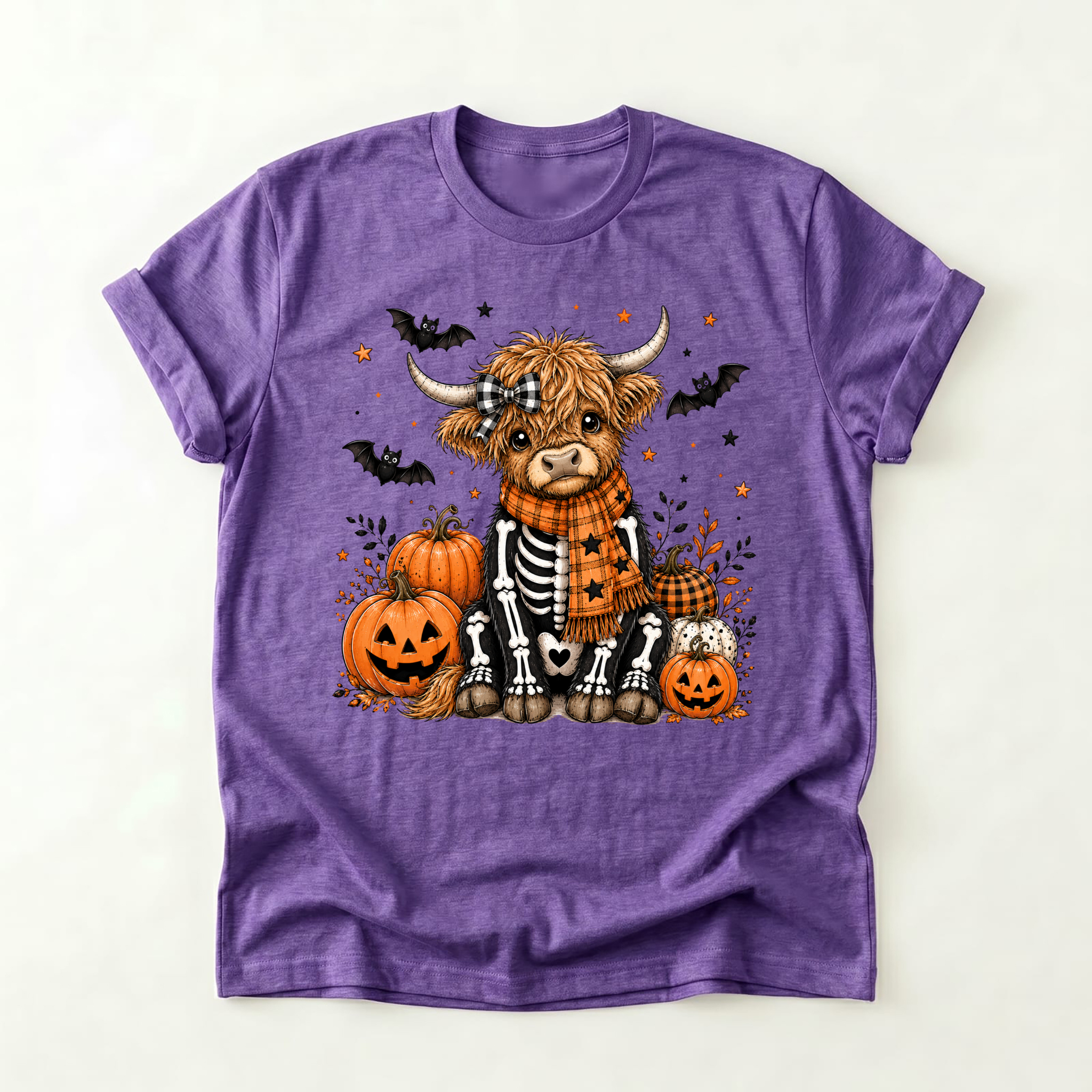 Halloween Highland Cow T-Shirt