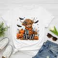 Halloween Highland Cow T-Shirt