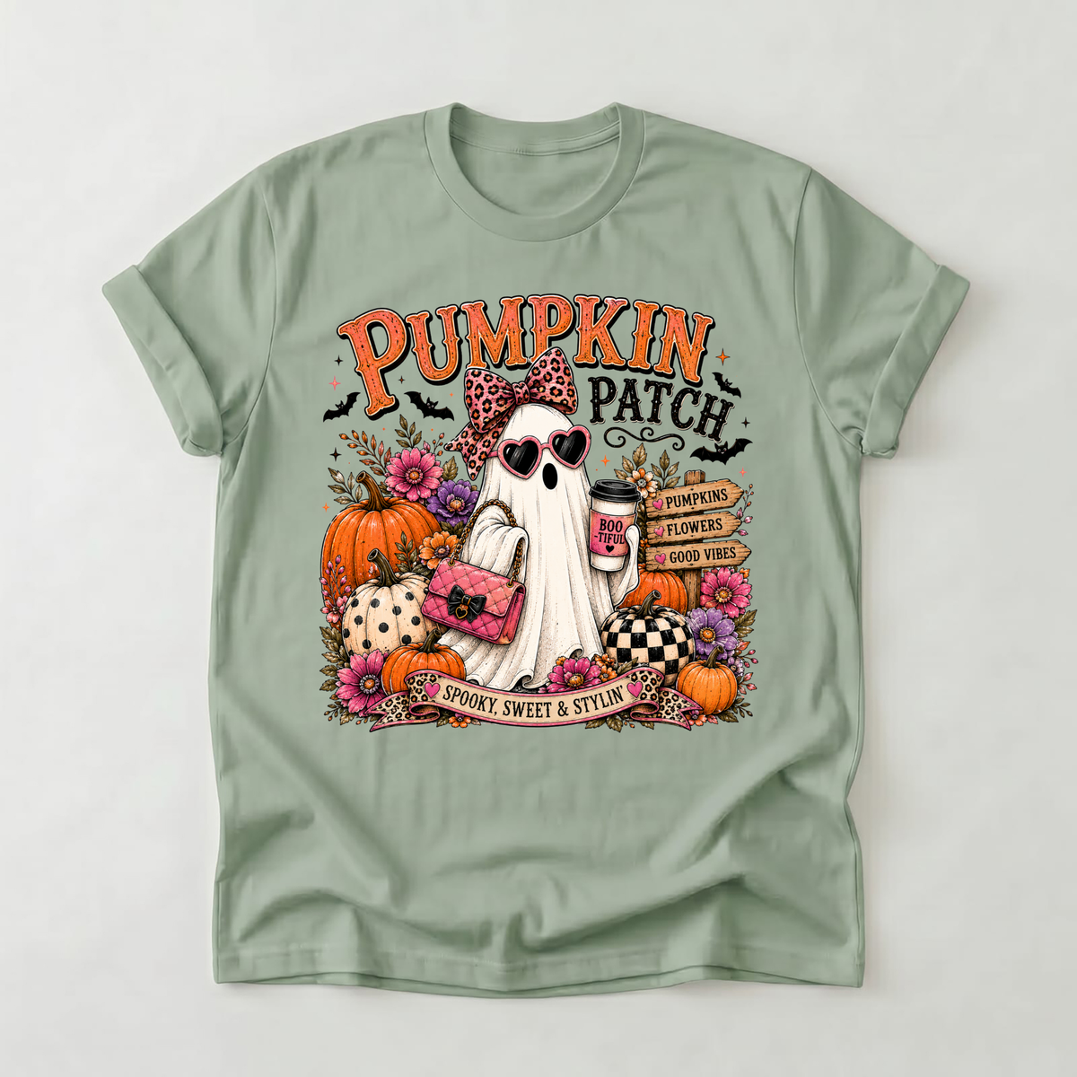 Ghost Pumpkin Patch T-Shirt