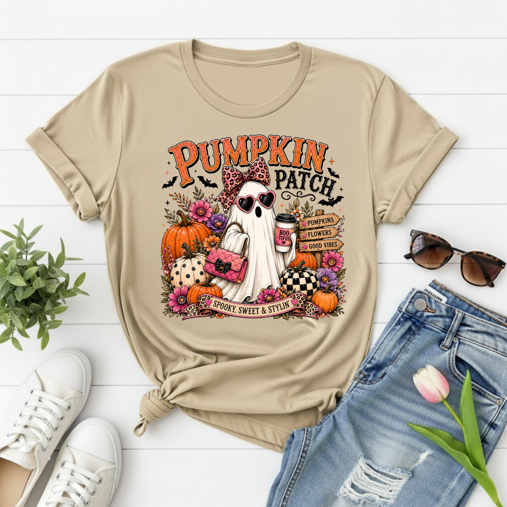 Ghost Pumpkin Patch T-Shirt