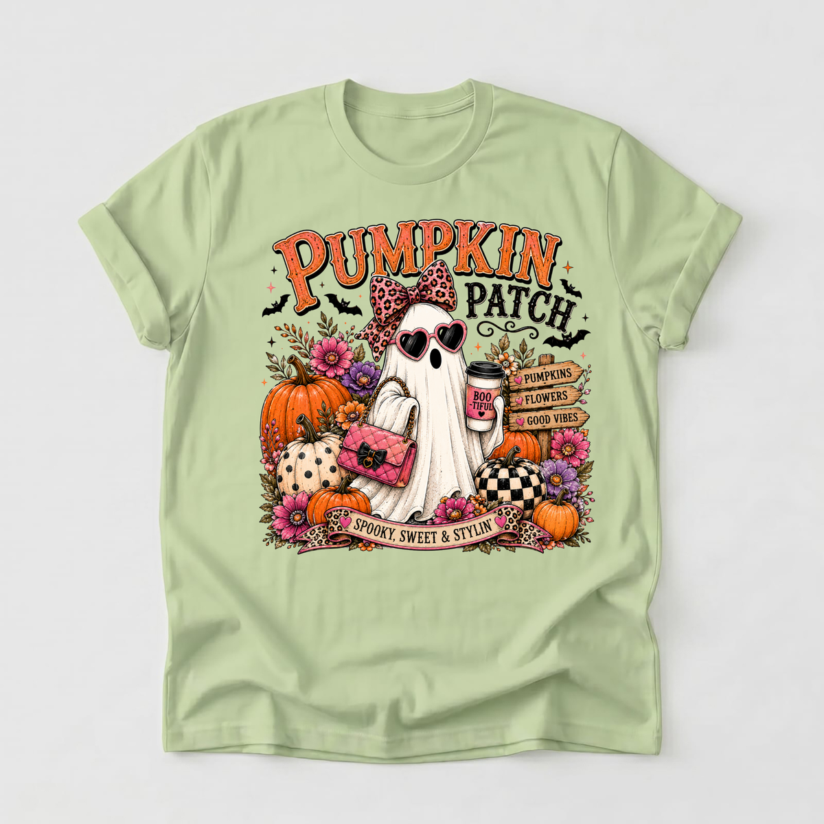 Ghost Pumpkin Patch T-Shirt