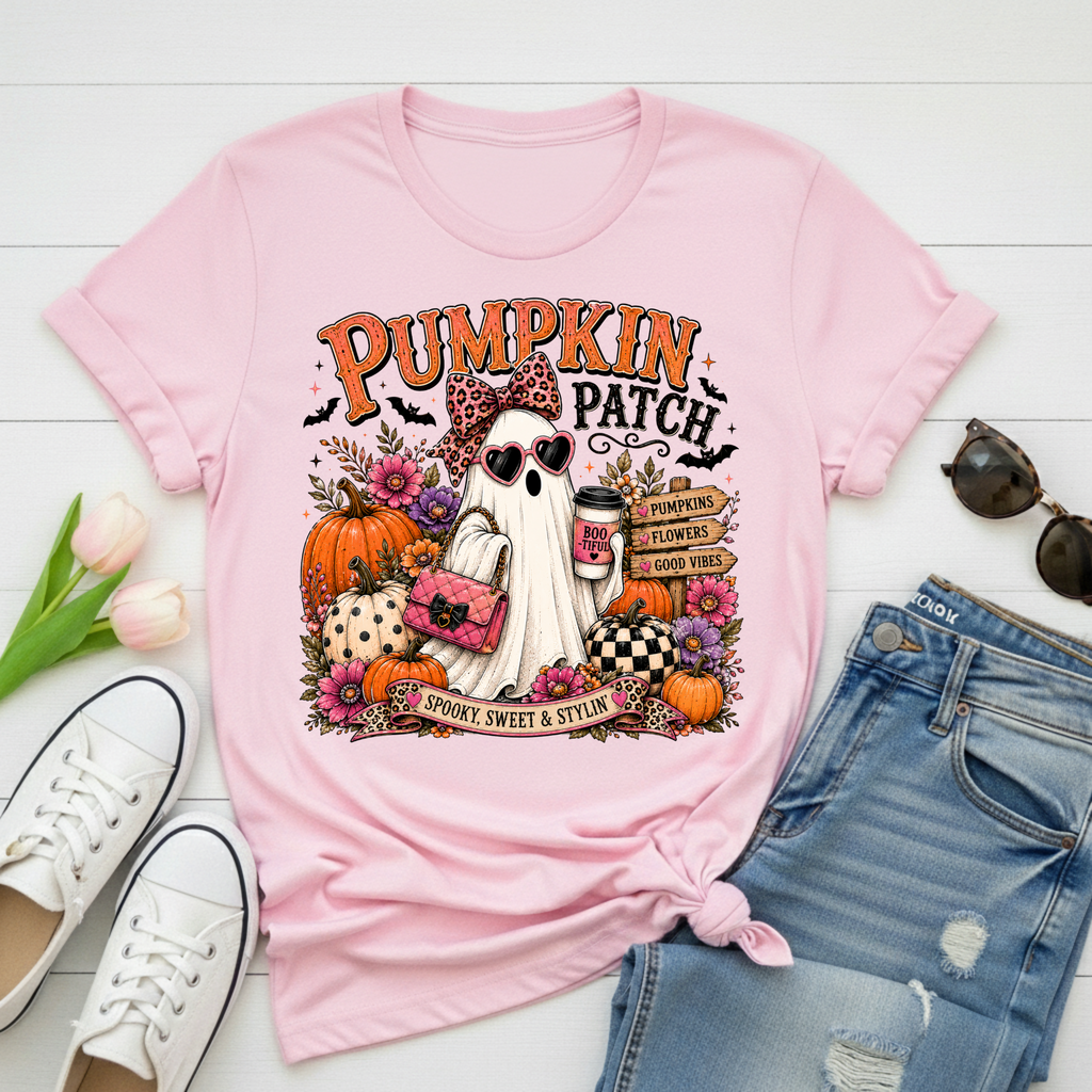 Ghost Pumpkin Patch T-Shirt