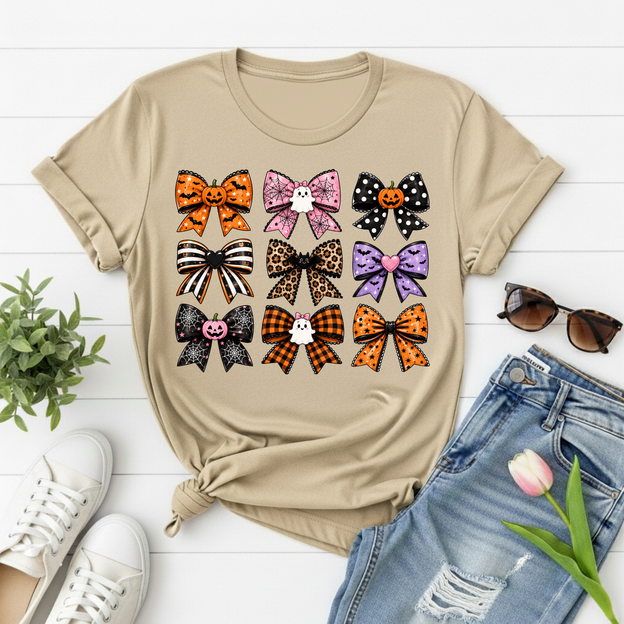 Halloween Bow T-Shirt