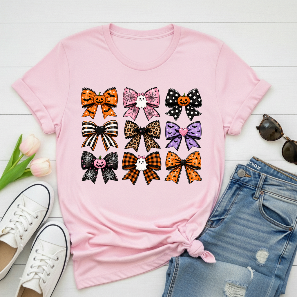 Halloween Bow T-Shirt