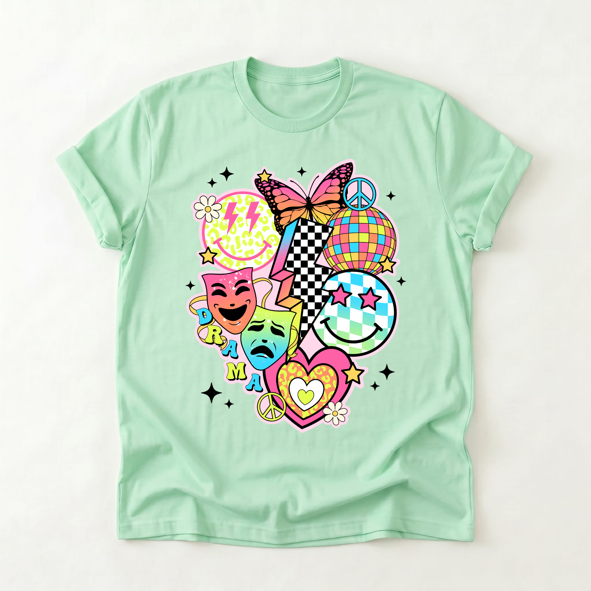 90s Vibe Collage T-Shirt