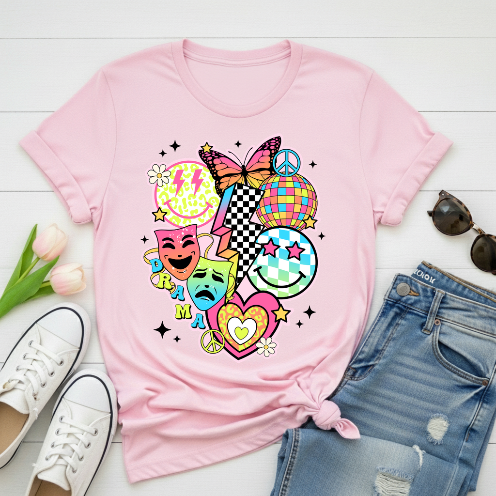 90s Vibe Collage T-Shirt