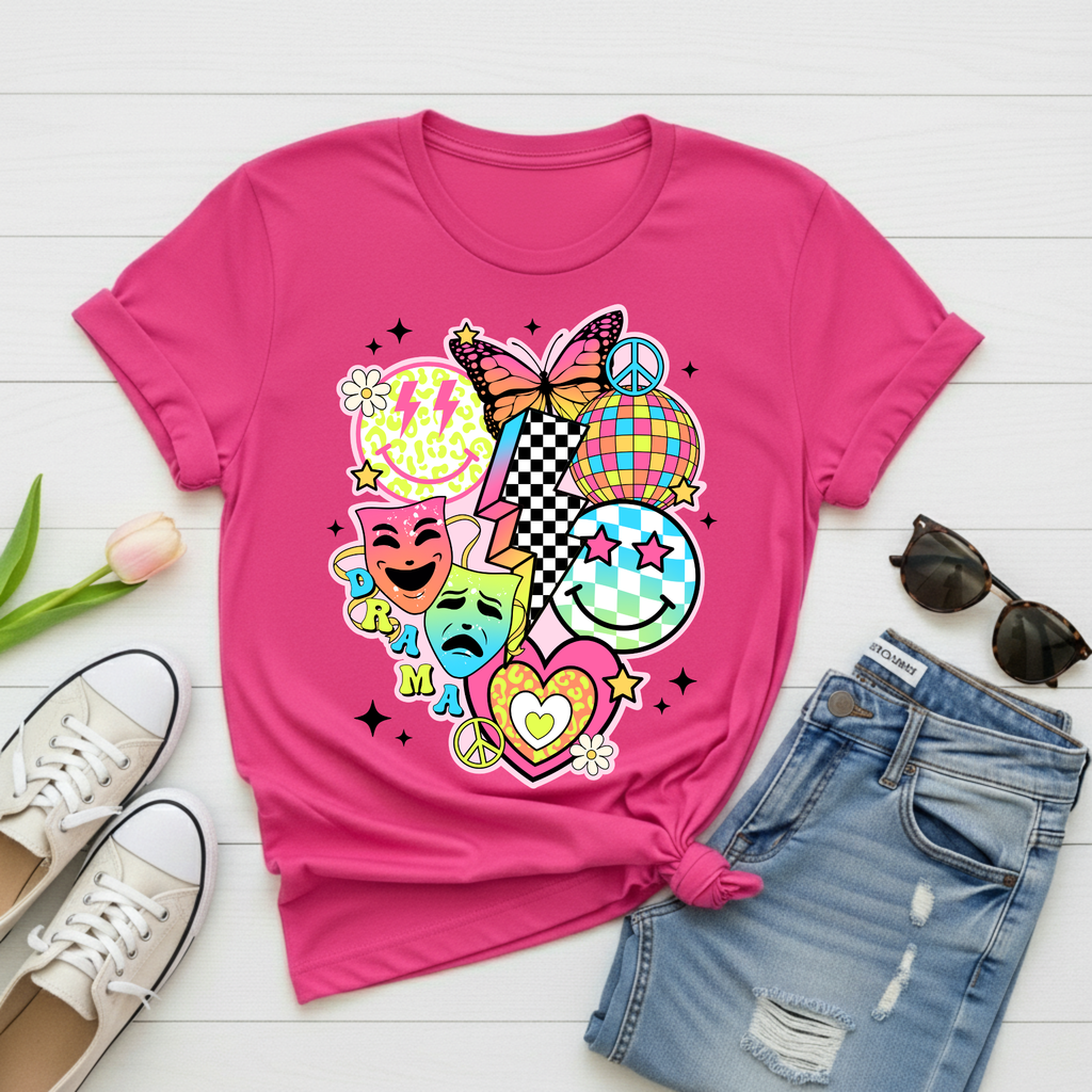 90s Vibe Collage T-Shirt