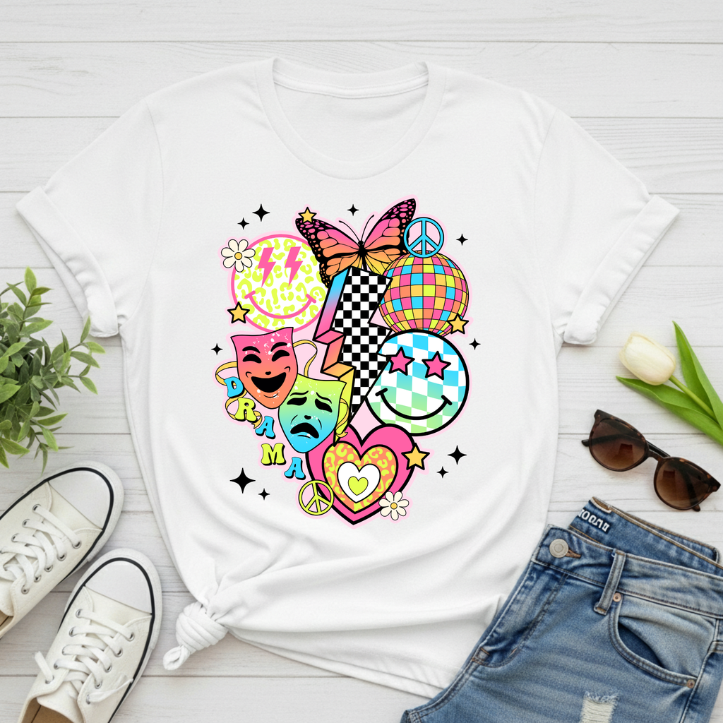 90s Vibe Collage T-Shirt