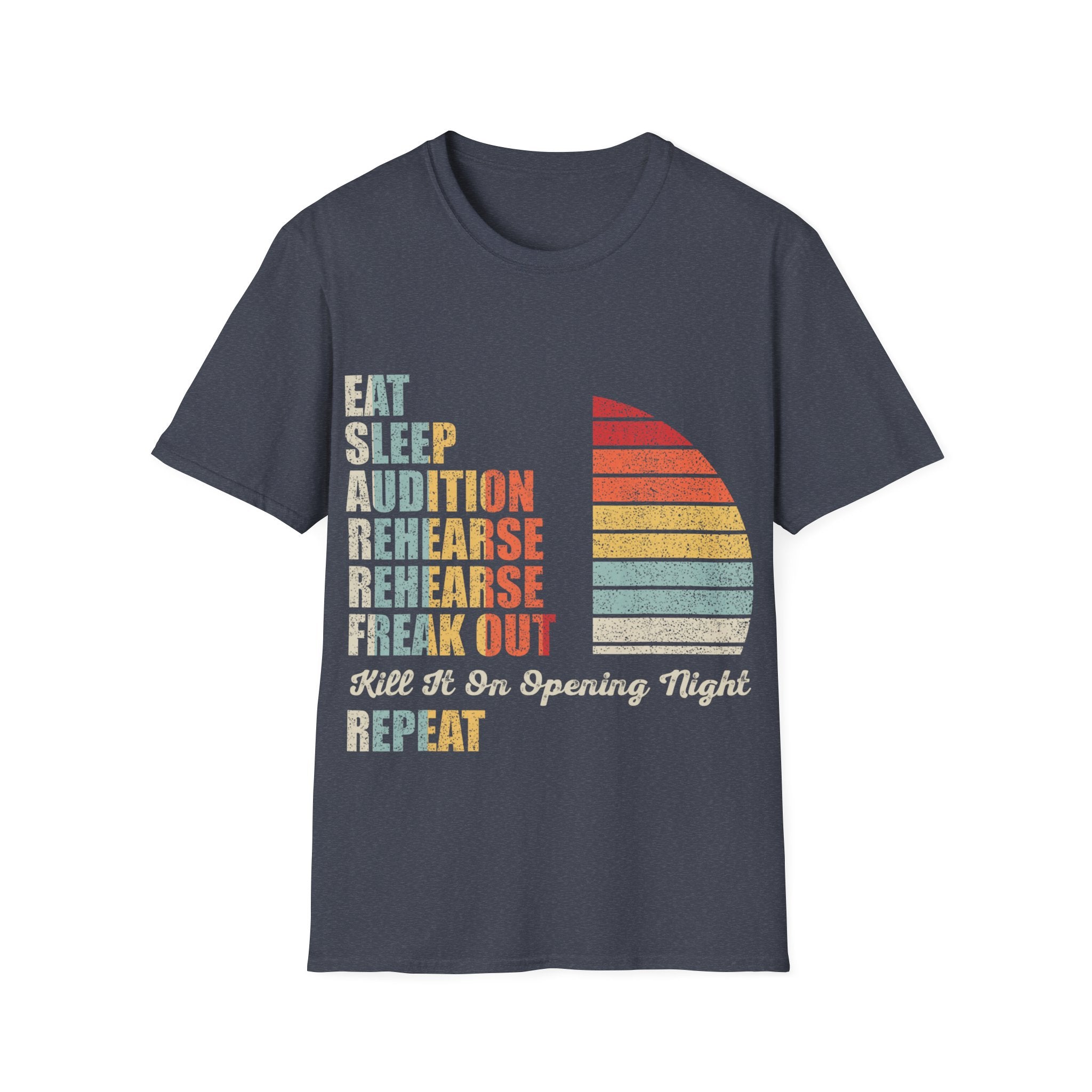 Vintage Rehearse, Freak Out, Repeat T‑Shirt