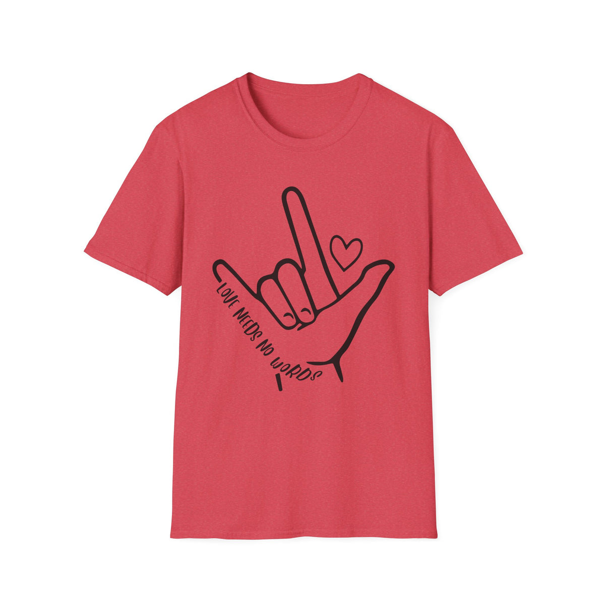 ASL 'I Love You' T-Shirt – Hand Sign Graphic Tee